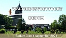 2e Walfridus Kennedymars en de 10e Walfridusvoettocht op 3 en 4 september 2021