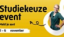 Online studiekeuze-events Noorderpoort van 2 tm 6 november
